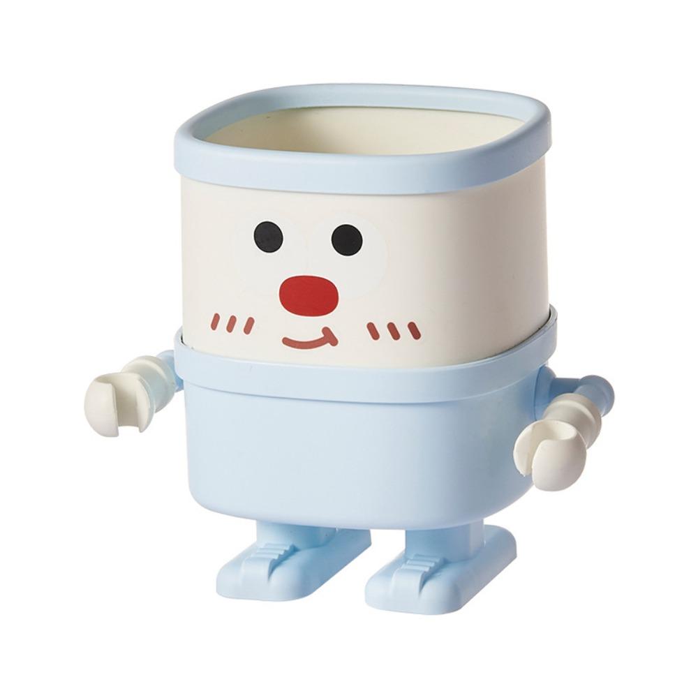 

Милый держатель для ручек Мультяшный контейнер для хранения Большая вместимость Мусорное ведро Автомобиль Style 4