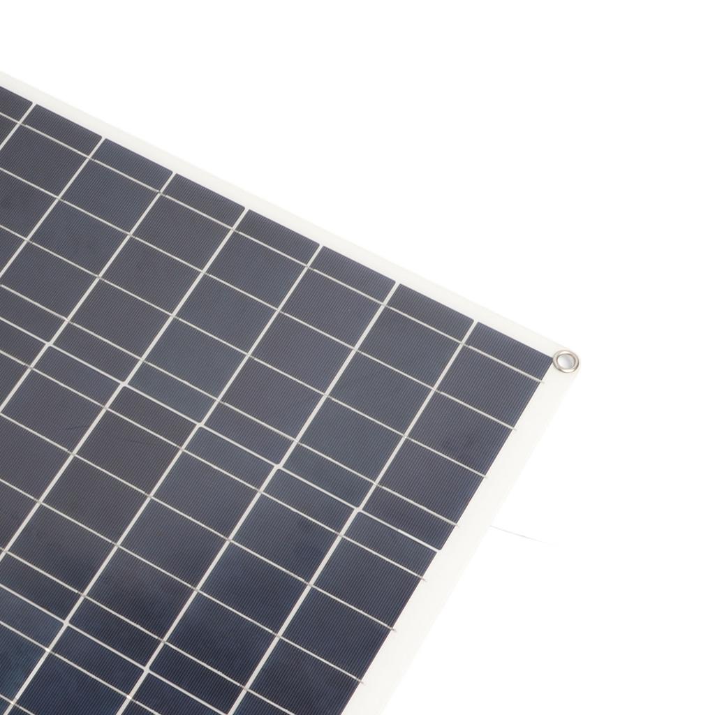 Solar Panel Kit 300W Monocrystalline Silicon Solar Panel Battery Clip  Lighter Controller