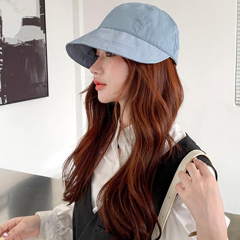 Складная широкополая шляпа от солнца с завязками — фото 8