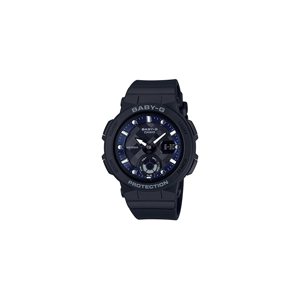 [Casio] Baby-G Watch [Domestic Genuine Product] BEACH TRAVELER BGA-250-1AJF Women s Black