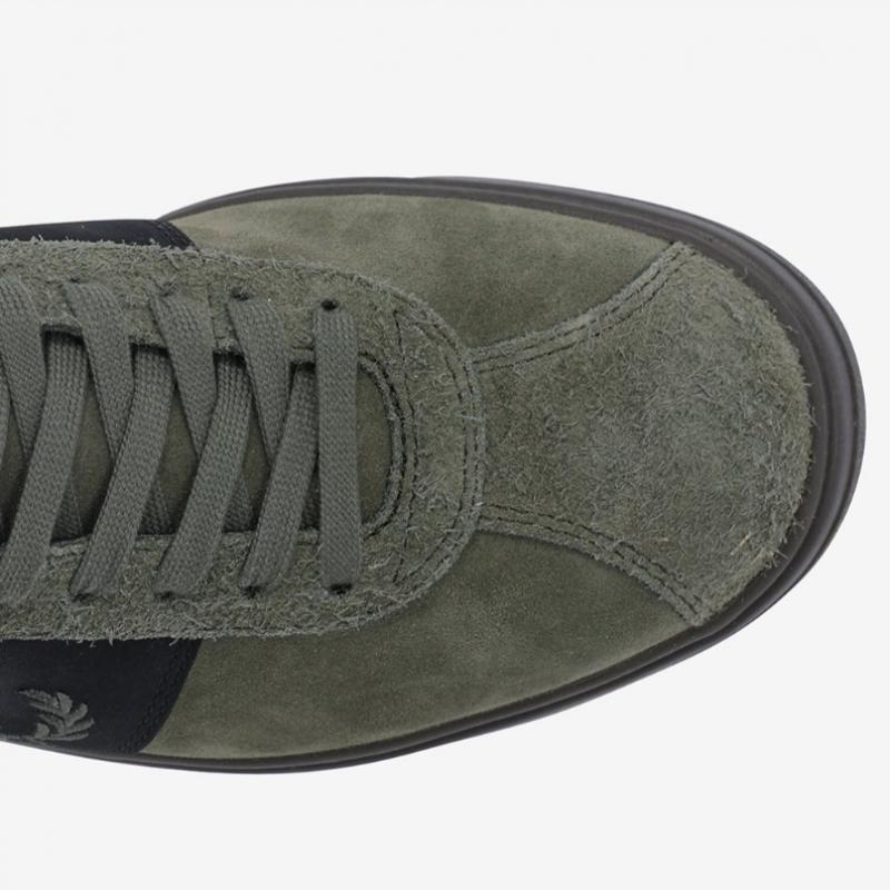 Fred Perry Men S B4 Suede SneakerS