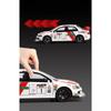 1/32 Mitsubishi Lancer Evolution EVO WRC Alloy Die Cast Toy Car Model Sound and Light Children's Toy Collectibles Birthday Gift