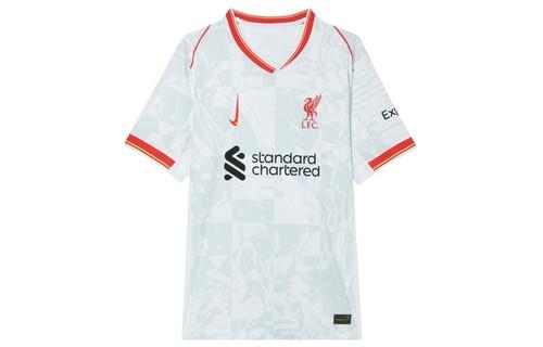 

Nike Liverpool FC Dri-FIT ADV Logo Fashion Short Sleeve V-Neck Shirt FQ2013-101 2XL чистый/белый