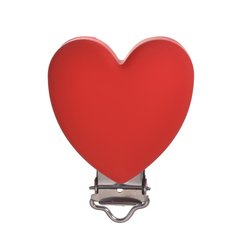 1Pc Baby Silicone Pacifer Clips Pentagram Heart Cloud Shape Metal Clips for DIY Pacifer Chain Jewelry Making Bulk Crafts