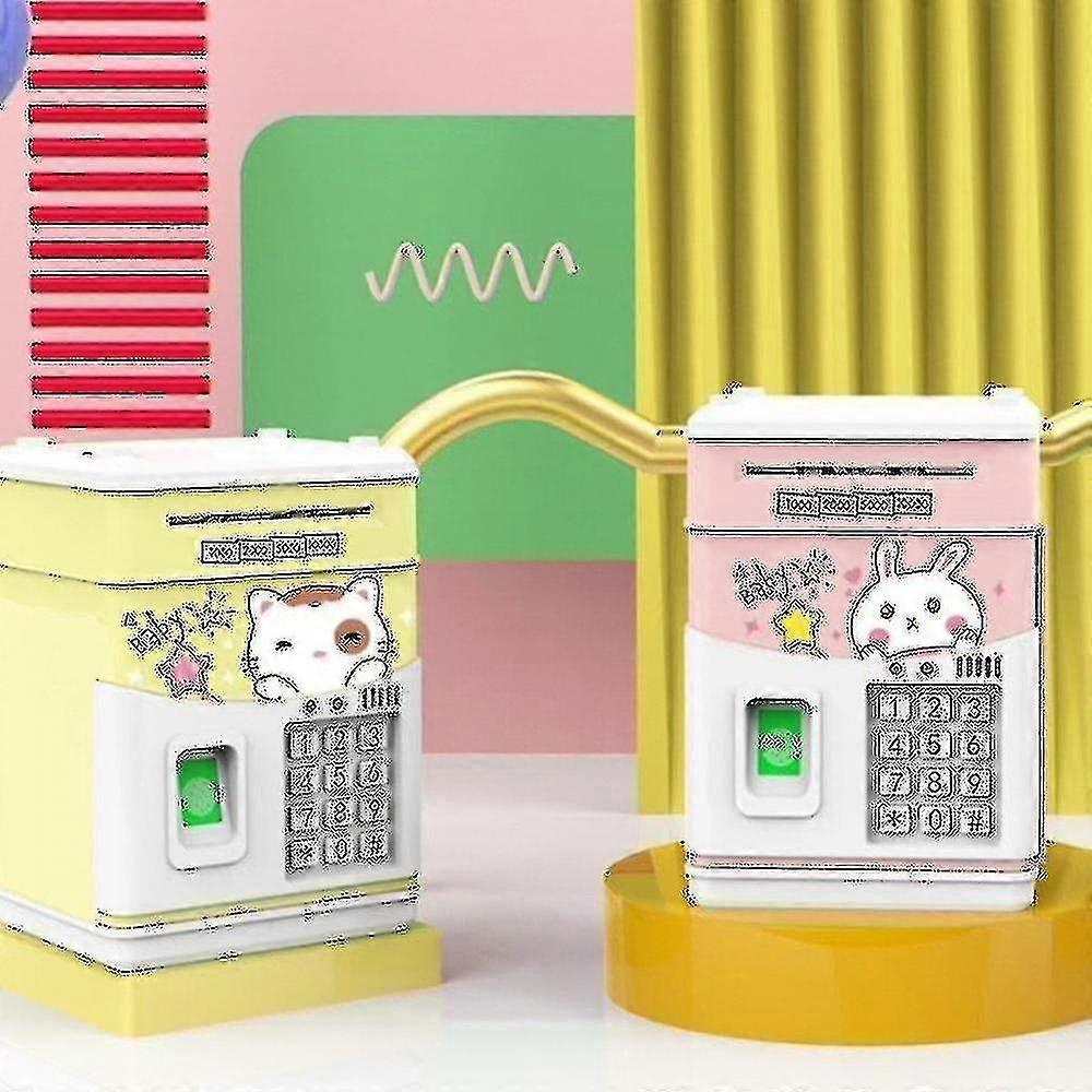 Electronic Piggy Bank Kids Coin Bank With Code, Electronic Money Banks Money Box For Kids,kids Safe Bank High Quality - Ri