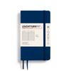 Leuchtturm Horizontal Soft Officially Imported Notebook, A6, Ruled, Cover, Navy, 349303,