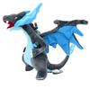 23cm Mega XY Charizard Evolution Plush Doll - Yellow & Blue