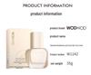 WODWOD Water Light Brightening Bare Skin Cream - Natural, No White Cast, Light Application, No Makeup Removal Needed