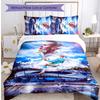Set Biancheria da Letto 3 Pezzi con Stampa Modello Erling Haaland Morbido Delicato sulla Pelle Lavabile Copripiumino e Federe Set Stagione Unica Camera da Letto