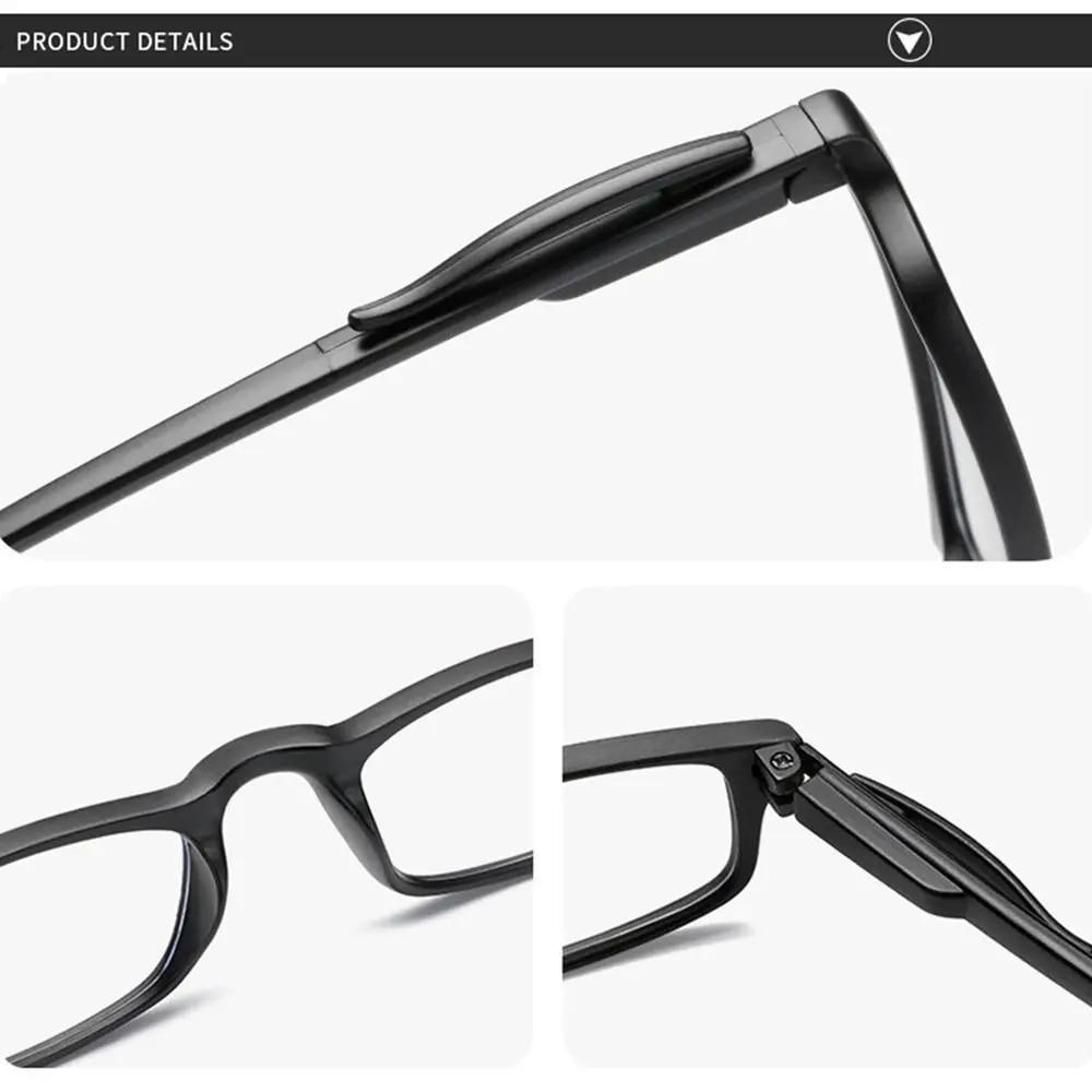 Reading Glasses Anti Blue Presbyopic Glasses with Transparent Frame Women Men Eyeglasses +1.00/+1.50/+2.00/+2.50/+3.00/+3.50/+4