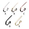 Christmas Fireplace Hook Metal Hanging Atmospheres Xmas Wreath Sock Hanger Holiday Plated Hooking Rack Stocking Clip