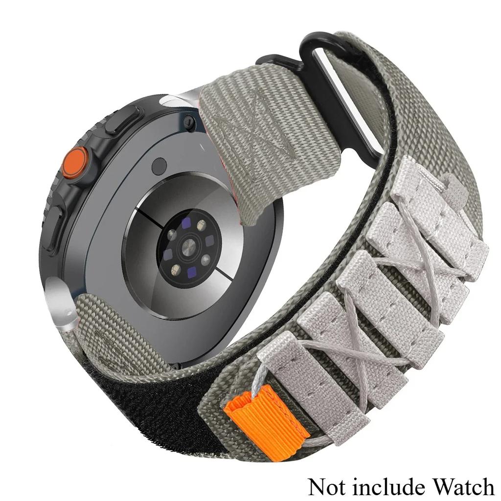Nytt nylonband för Samsung Galaxy Watch 8/8 Classic Ersättningsarmband Sportklockband Correa för Watch ultra2025/7 47mm Band