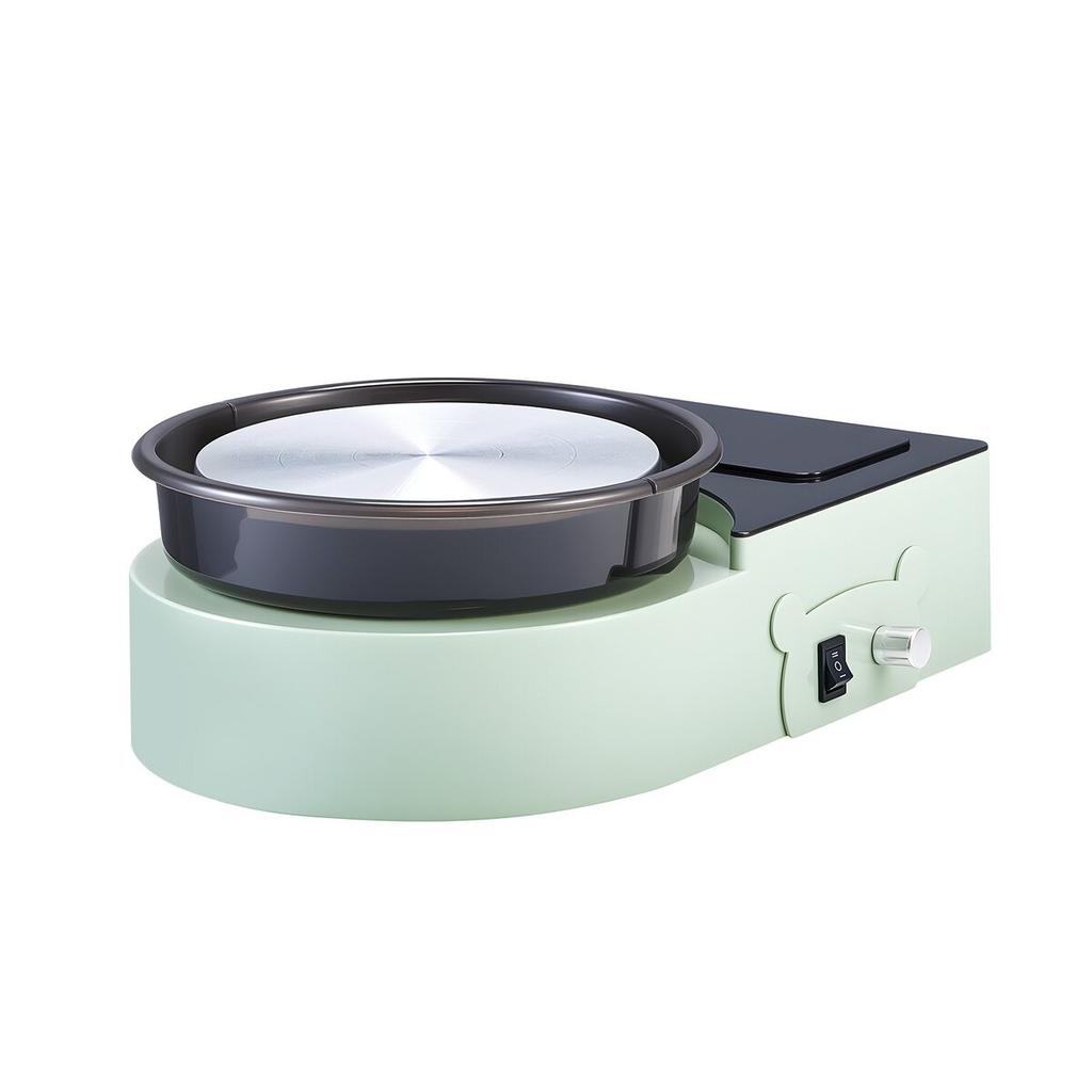Mini Pottery Wheel Electric Clay Wheel for Kids and Adults 158 mm Green