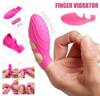 Clit Vibrator Vibrating Finger Sleeves Clitoral Massager Sex Toys for Women