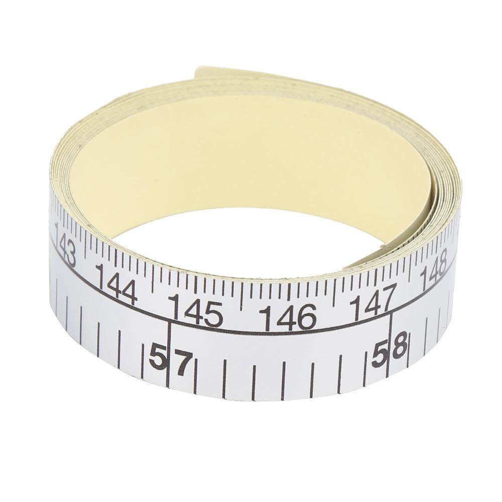 Waterproof Self-Adhesive Measuring Tape Dustproof Double Scale Measuring Tape For Drafting Table