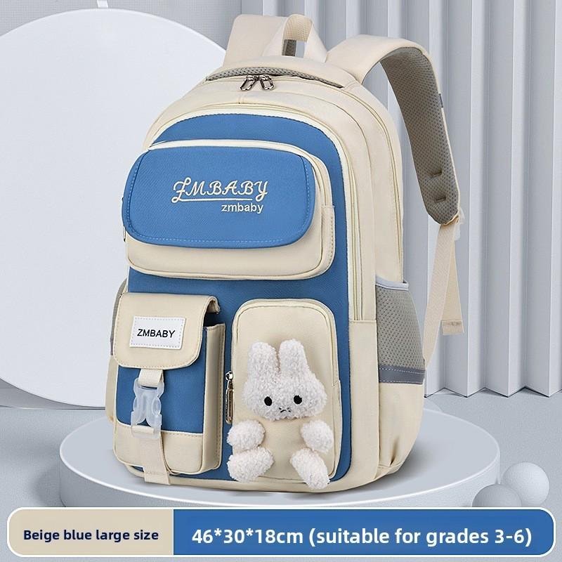 Sesame Baby Childrens Cartoon School Bag With Lightweight Durable Material For Girls And Boys