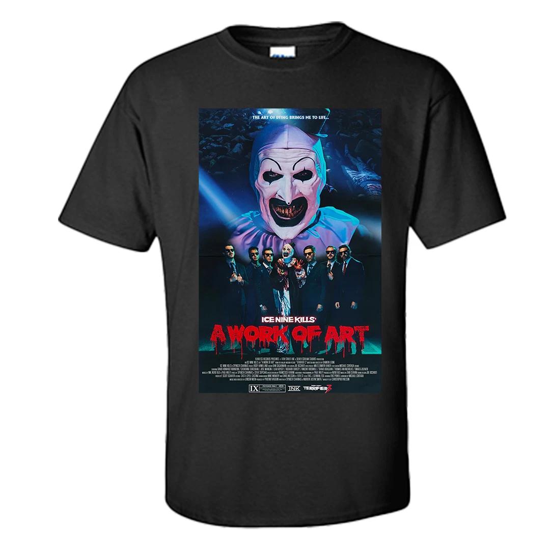 Ice Nine Kills T Shirt A Work of Art Terrifier Shirt S-XXXL M