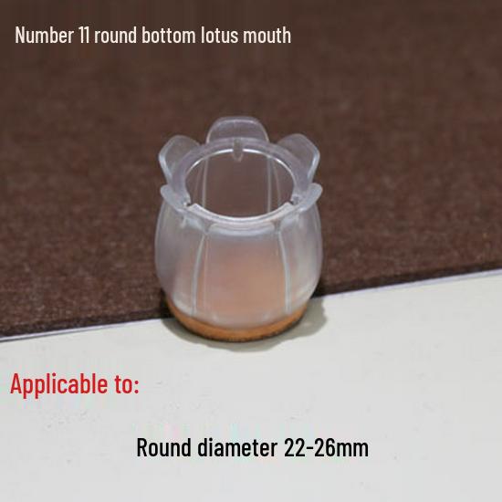 Anti-Slip Silicone Leg Covers: Durable, Thickened Protection for Dining Table and Chair Legs