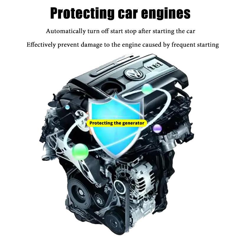 Für VW Golf 7 7.5 Passat B8 8.5 T-ROC ARTEON Automatisches Start-Stopp-Motorsystem Aus-Gerät Steuersensor Stecker Stopp Aufheben