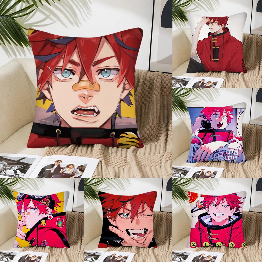 Manga G-Gokurakugai Pillow Case Square Pillow Bedroom Sofa Leisure Comfort Cushion Car Living Room Home Decoration 40X40