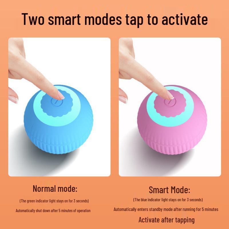 Selbstbespaßungs-Schwerkraft-Katzenspielzeugball: Automatisches Kau- und Plüschspielzeug zur Linderung von Langeweile bei Haustieren