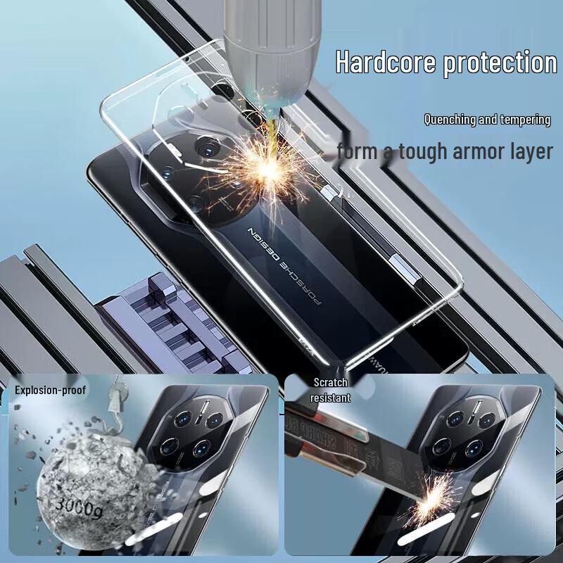Kaicai Huawei Mate 50 RS Porsche Design Transparent Phone Case