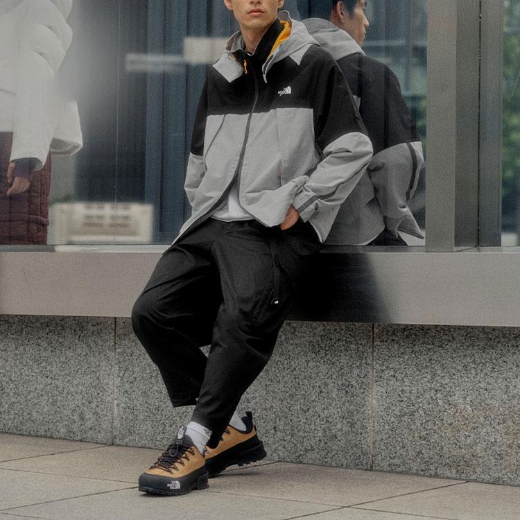 The North Face Urban Exploration Waterproof, Windproof, And Water Repellent Windbreaker Jacket Men's Gray NF0A83PR-GVV