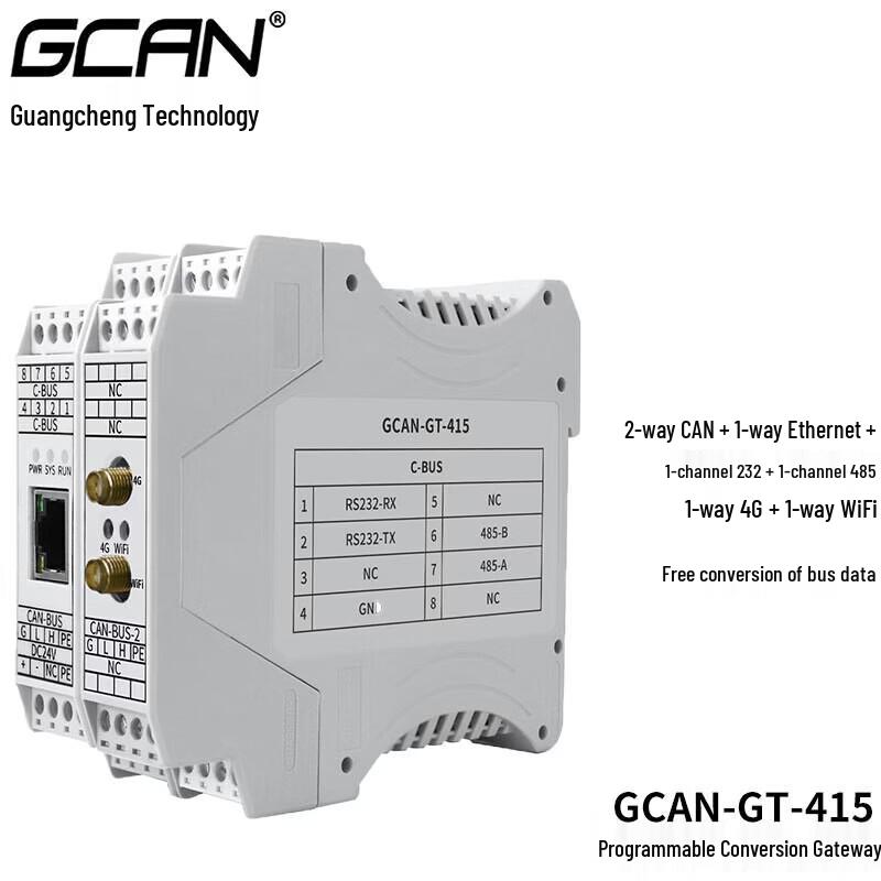 

GCAN Programmable Smart Gateway & Protocol Converter