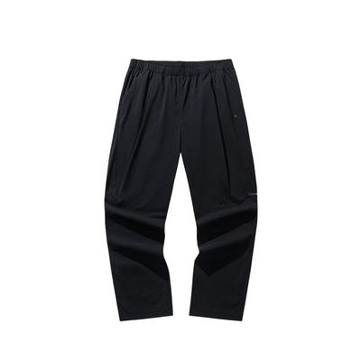 Lifestyle Series Mid-Rise Breathable Versatile Straight-Leg Casual Pants Men Pants Basic-Black 152528502-3