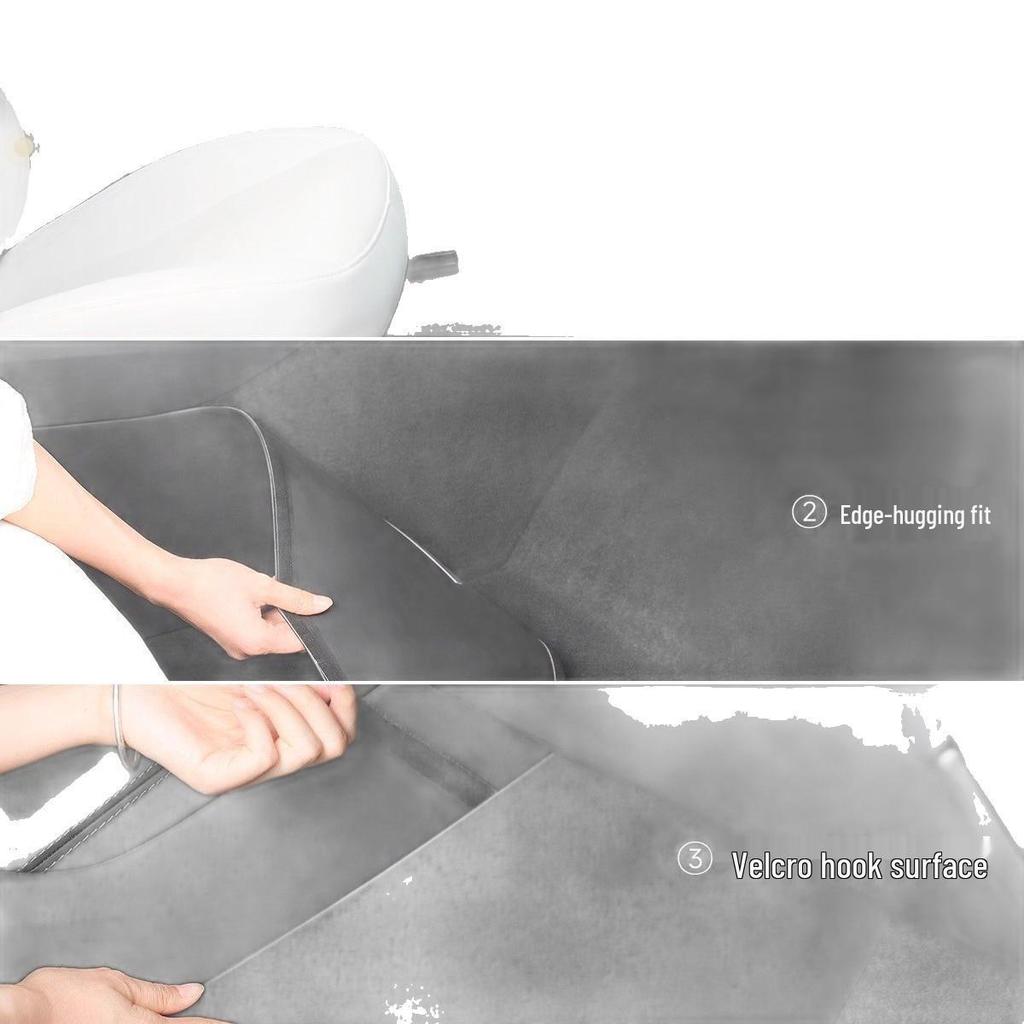 Tesla Model Y/3 Center Console Side Mats: Anti-Scratch, Anti-Kick, for Both Sides.