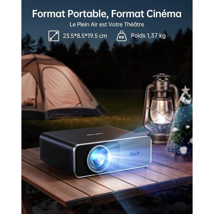 Proiettore Portatile - 4K AI - WiFi6 - Bluetooth 5.4 - 1080P FHD