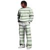 Set da Uomo con Felpa a Strati e Pantaloni Cargo con Vita Elasticizzata