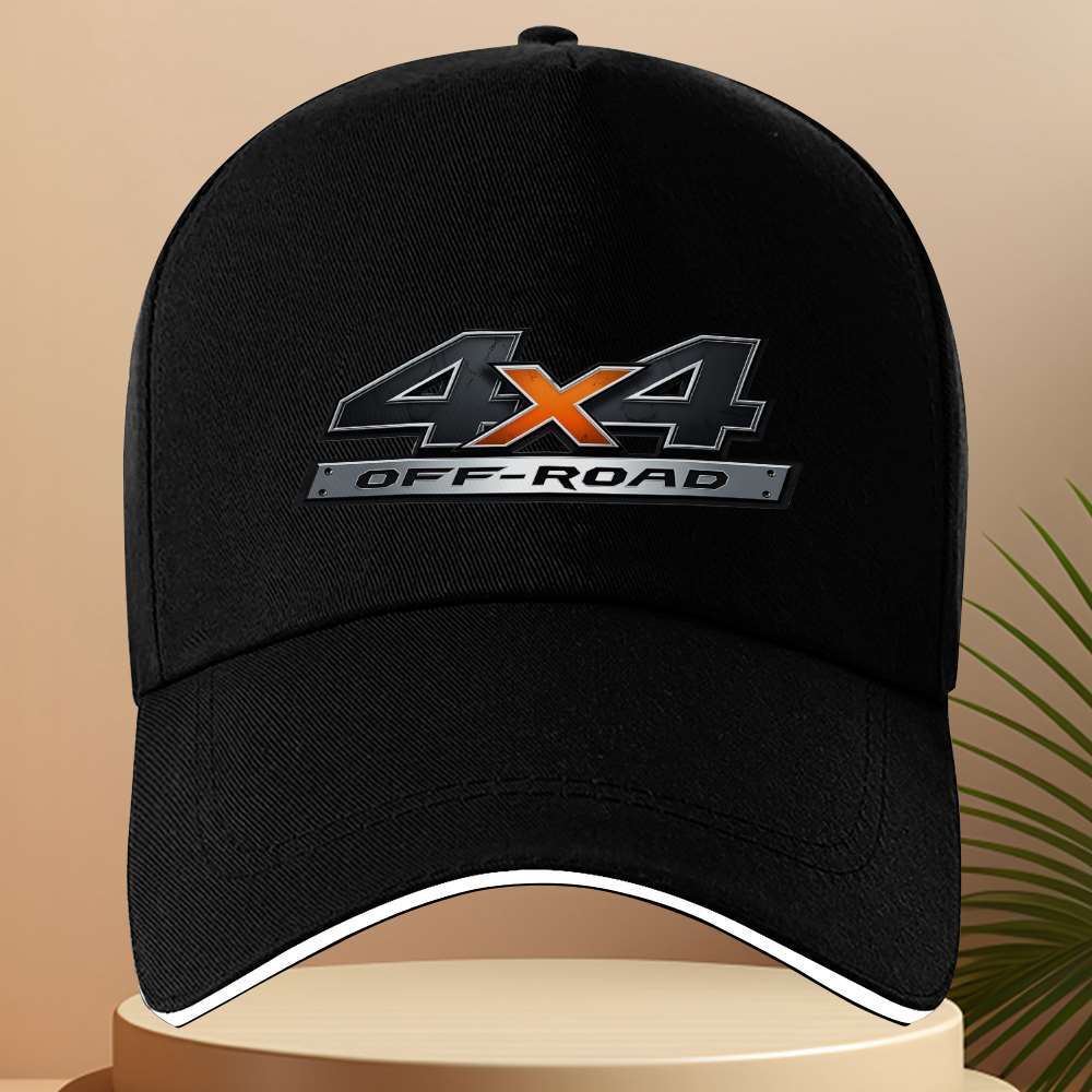 1pc 4X4 OffRoad OffRoad Adventure Hat  HeavyDuty Automotive Style with Bold 4x4 Lettering  Rugged OffRoad Graphic