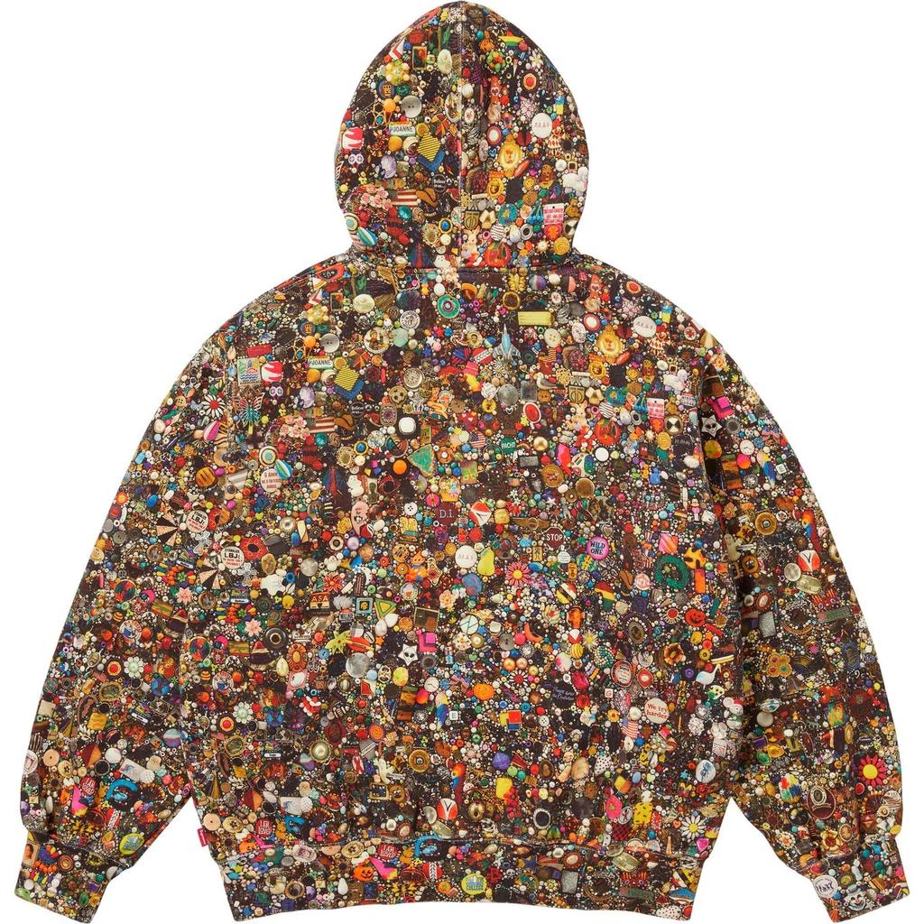 Supreme x Mike Kelley SS26 Zip Up Hooded Sweatshirt 'Multicolor' Men's SUP-SS26-171