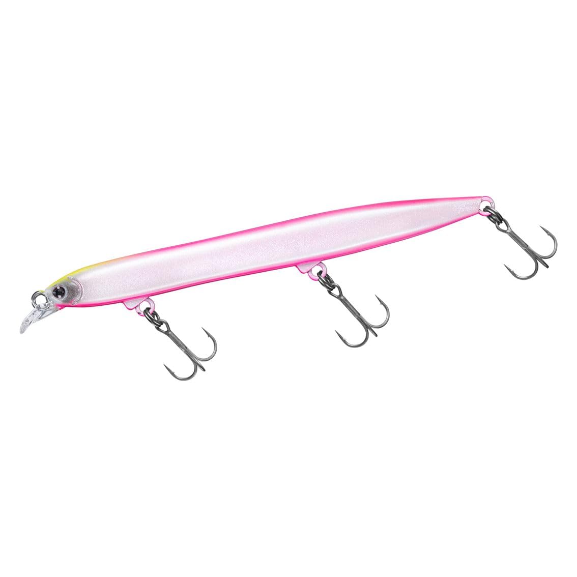 

Daiwa Morethan Hisoka Pink Sand Bachi Pearl 95F-SSR Plug,