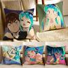 Klassische Japanische Anime UUrusei Yatsura Kissenbezug Staubmilbenfrei Wohnzimmer Sofa Dekor Kissen Zimmer