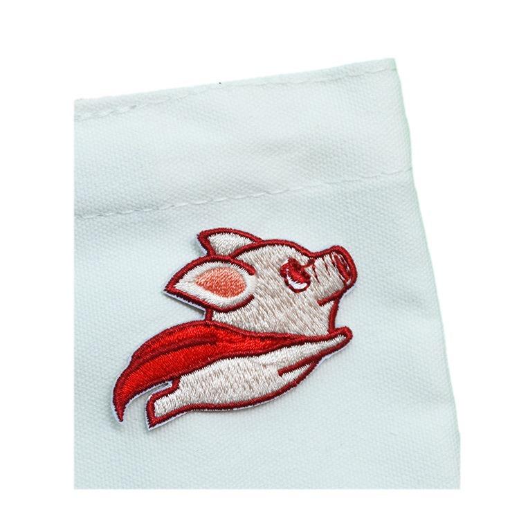 Little Flying Pig Cartoon Embroidered Cloth Sticker Ironing Clothes Hole Patch Sticker Decorative Children'S Cloth Sticker Pattern