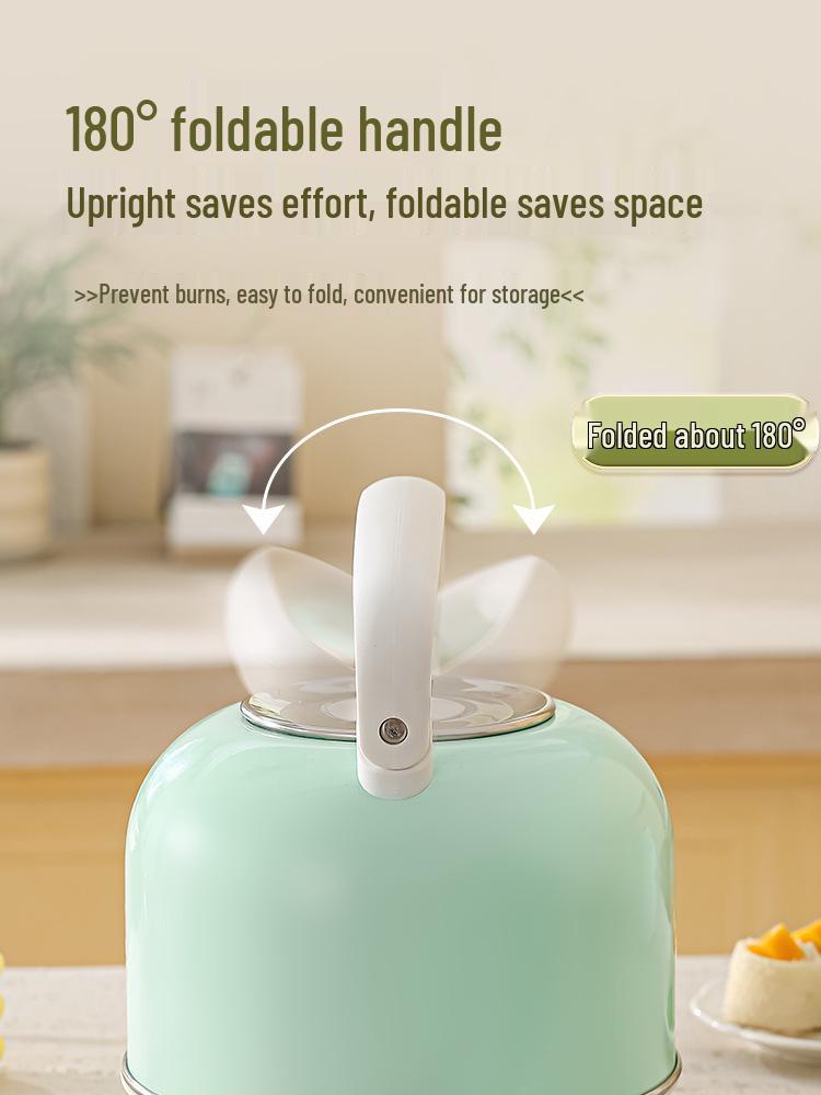 304 Stainless Steel Electric Kettle with Auto Power-Off, Large Capacity.