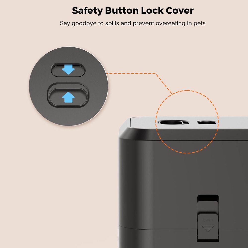 APP Control 2L Smart Cat Feeder Timed Dog Dry Food Dispenser Automatic Dog Feeder  For Cats Dog