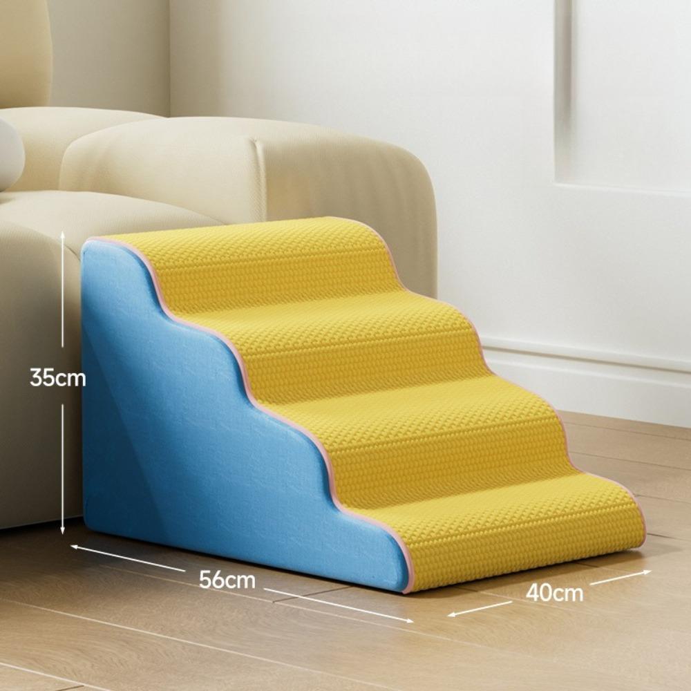2026 Designer Pet Dog Stairs Ramp Non-Slip Pet 2/3 Steps for Small Old Dogs Sofa Bed Sofa Bed Ladder Cat House