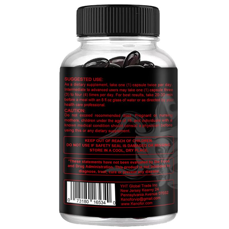 Maca Root, Ginseng Root, Thistle Root Herbal Complex 120 Capsules Dietary Supplement