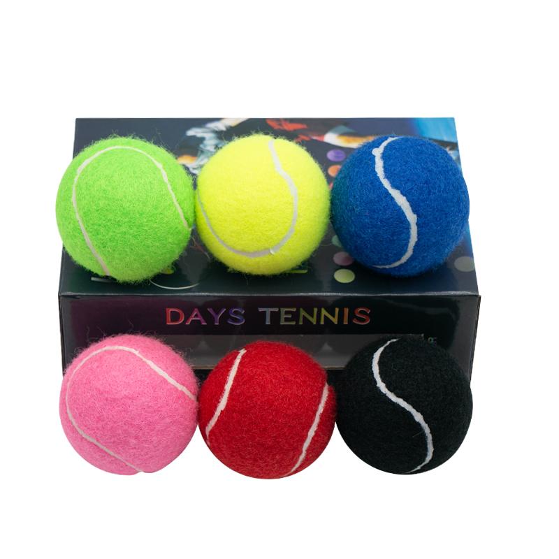 

Цветной профессиональный армированный резиновый теннисный мяч, амортизатор, высокая эластичность, прочный тренировочный мяч для клубных школьных тренировок CHINA