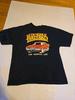 Men Vintage Muscle Car Graphic T Shirt Retro American Racing Print Casual Streetwear Cotton Tee
