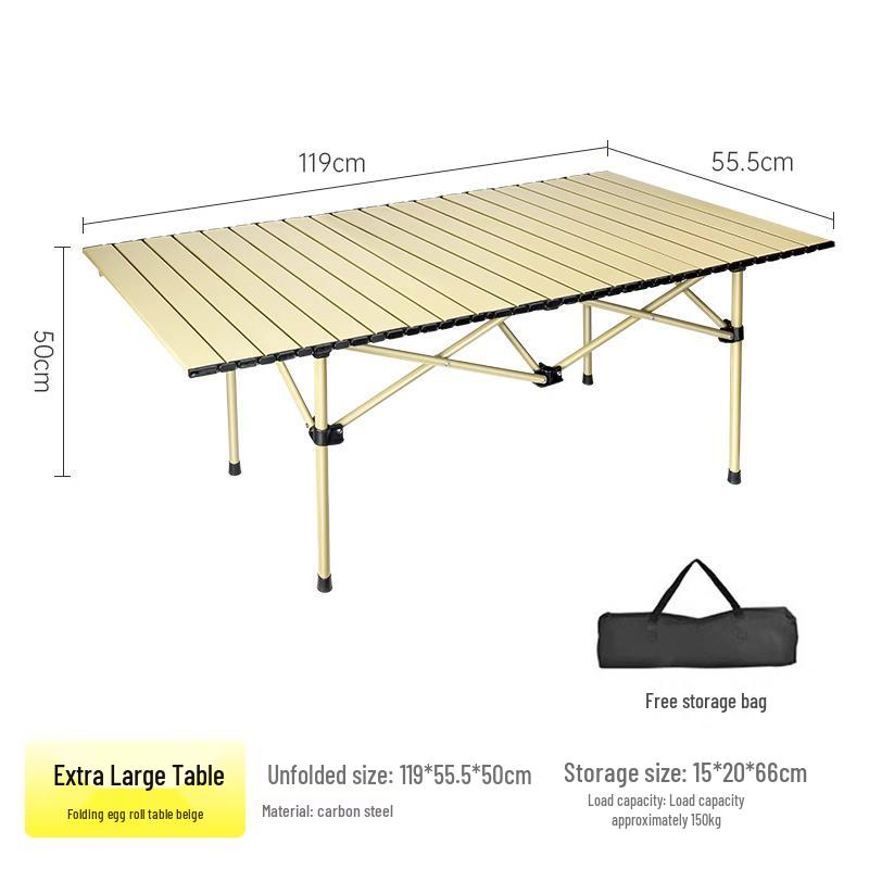 Ultra-light Portable Folding Outdoor Table & Chair Set for Camping and Picnics