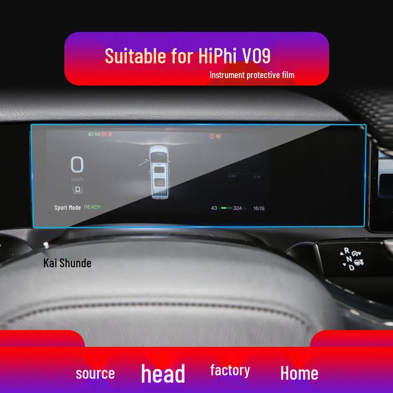 Hyper A06plus Navigation and Z03 Console Screen Anti-Scratch Film for 24 Models