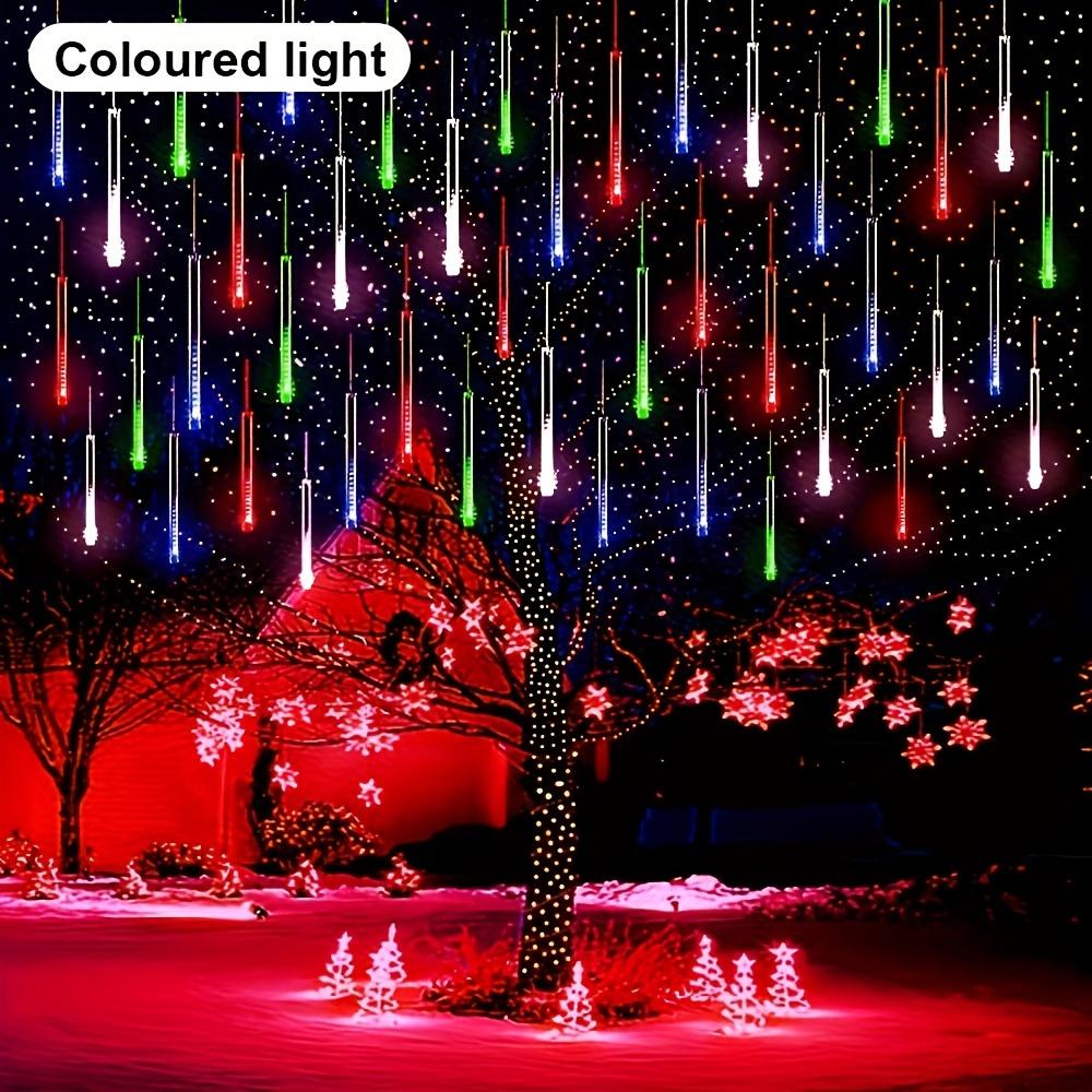 

1 шт. 30 см Солнечные огни «Метеоритный дождь», Сосульки, Уличные огни «Падающий дождь» для сада, Рождества, Дерева, Бара, Украшения магазина