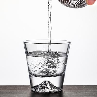עיצוב יצירתי Fujiyama Iceberg Glass שקוף זכוכית וויסקי כוס מים