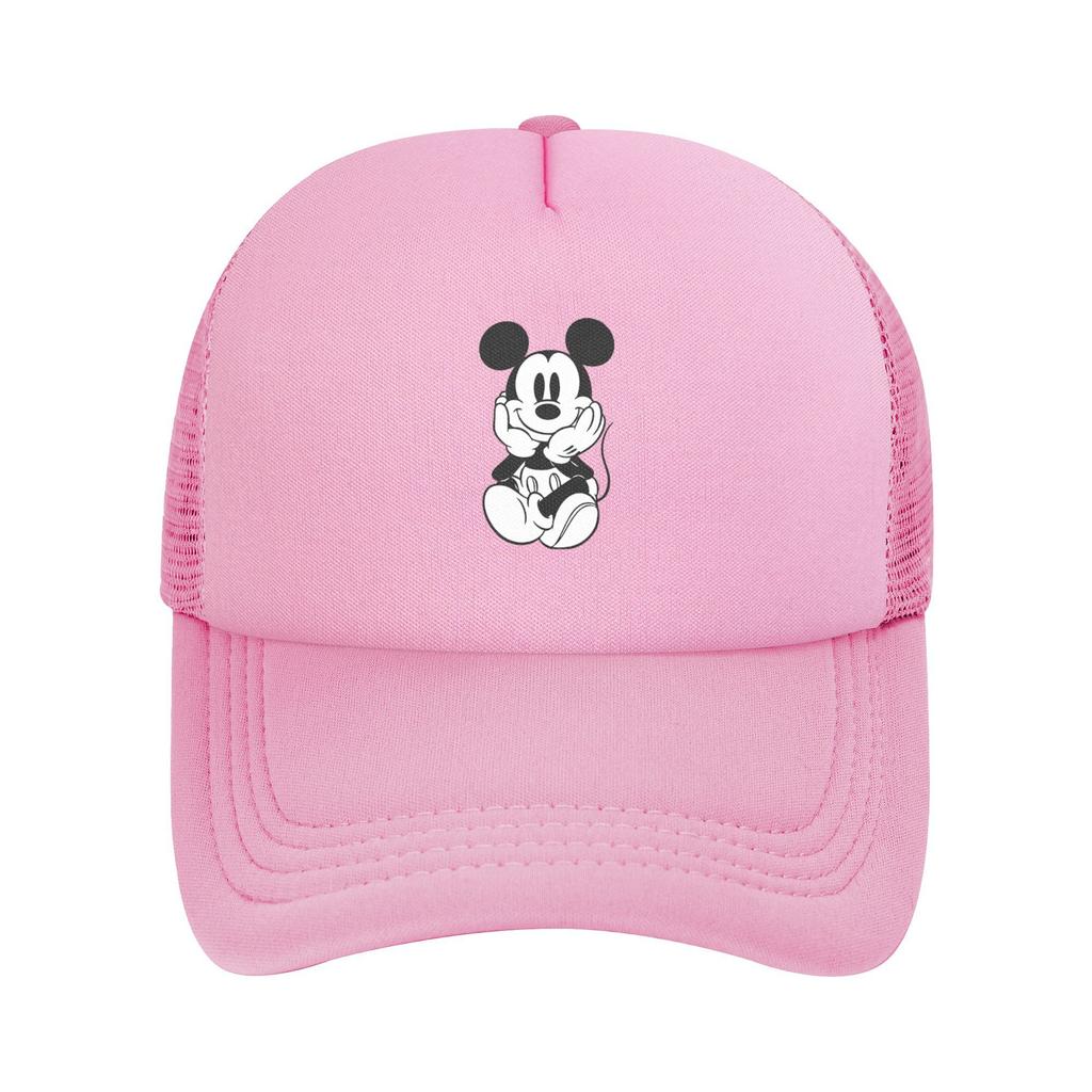 Summer Cooling disney mickey mouse Mesh Sun Cap Unisex Adjustable Foam Trucker Hat For Casual Headwear