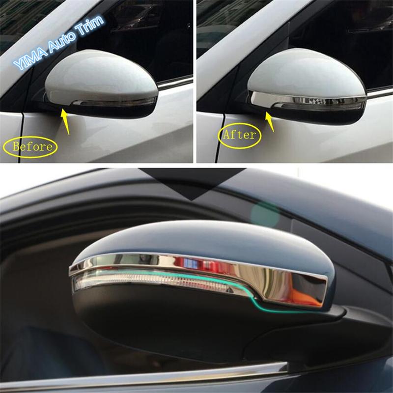 Outside Door Mirror Protection Strip Streamer Cover Trim For Hyundai Tucson 2016 - Exterior Refit Accessories