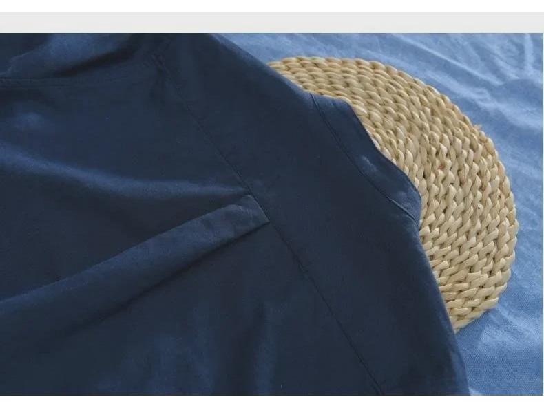 Men's Short-Sleeve Chinese-Style Linen Cotton Shirt - Casual Loose Fit